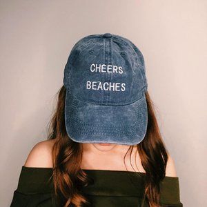 CHEERS BEACHES BASEBALL CAP🐚